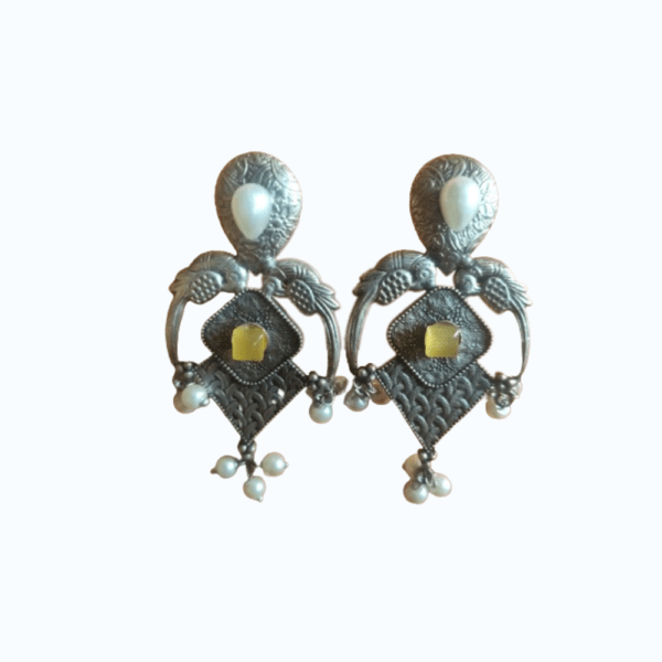 Parrotdom earrings Yellow