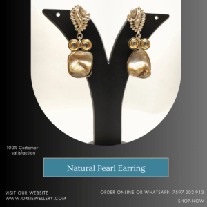 Natural Pearl Earring