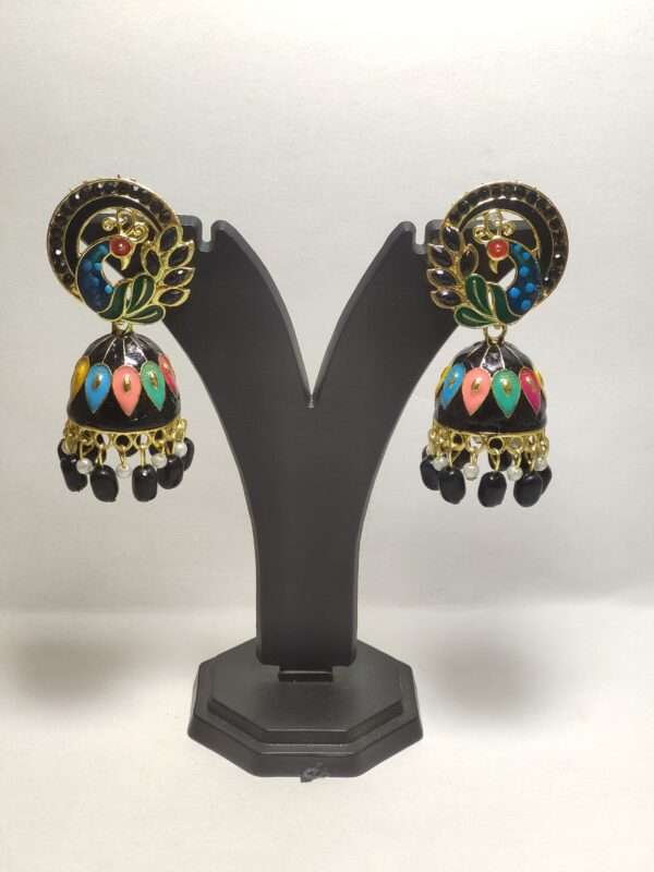 Peakok jhumkas Oxi - Image 2